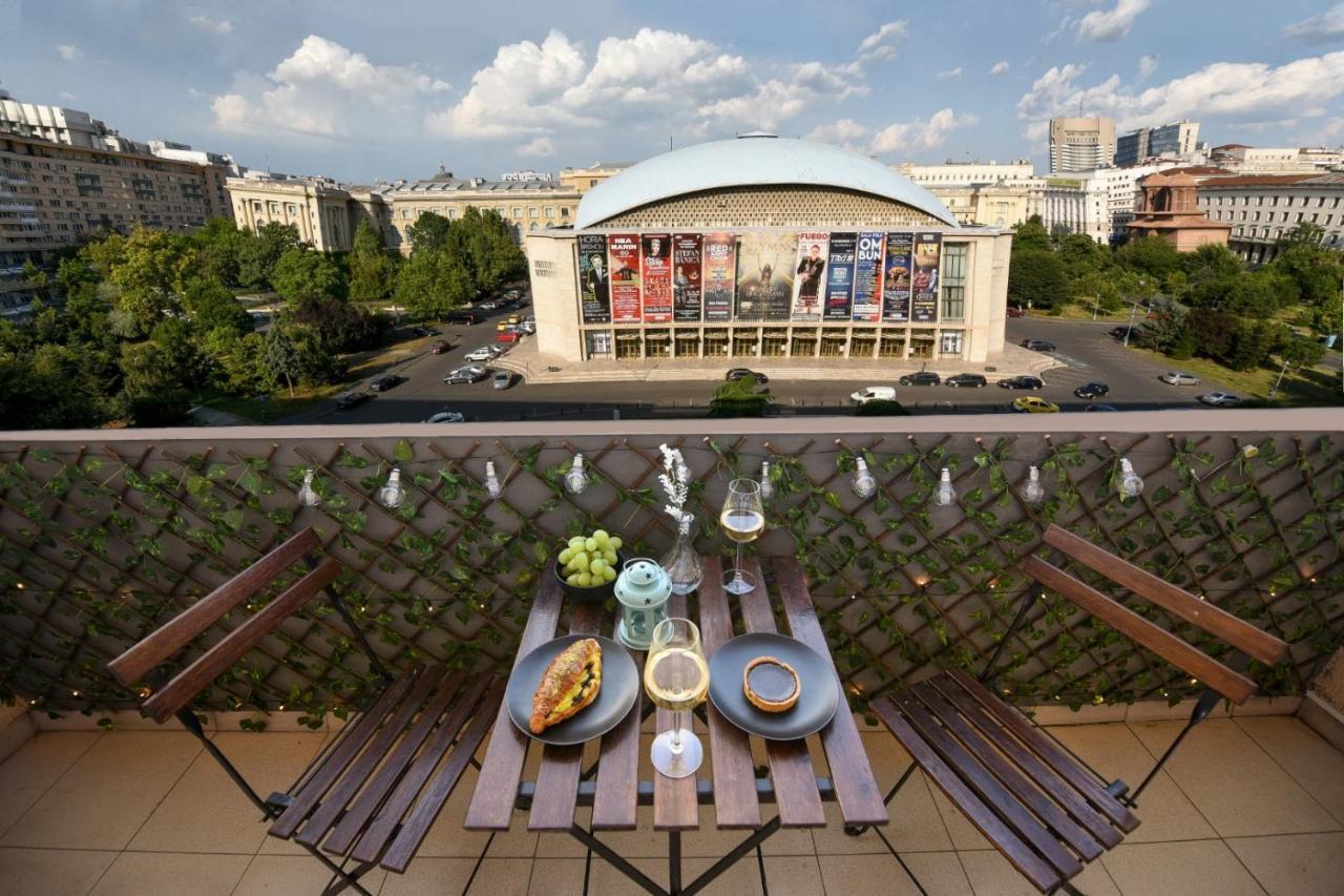 New - Elegant Duplex With Amazing View & Balcony - Homey Residence Boekarest Buitenkant foto